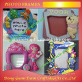 Embossed soft pvc lovely 8x7 picture photo frames